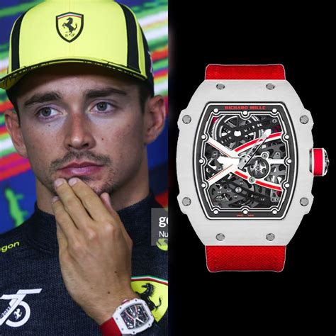 leclerc richard mille|richard mille charles wrist.